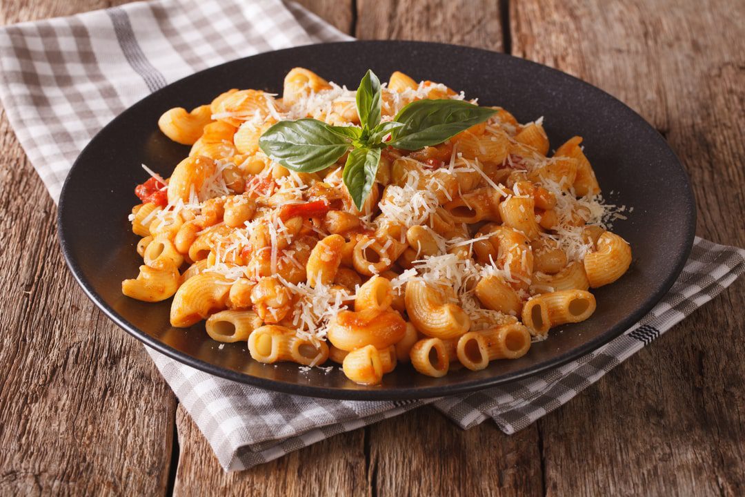 Pasta e fajoli – ЕКО – только натуральные овощи и специи в составе.