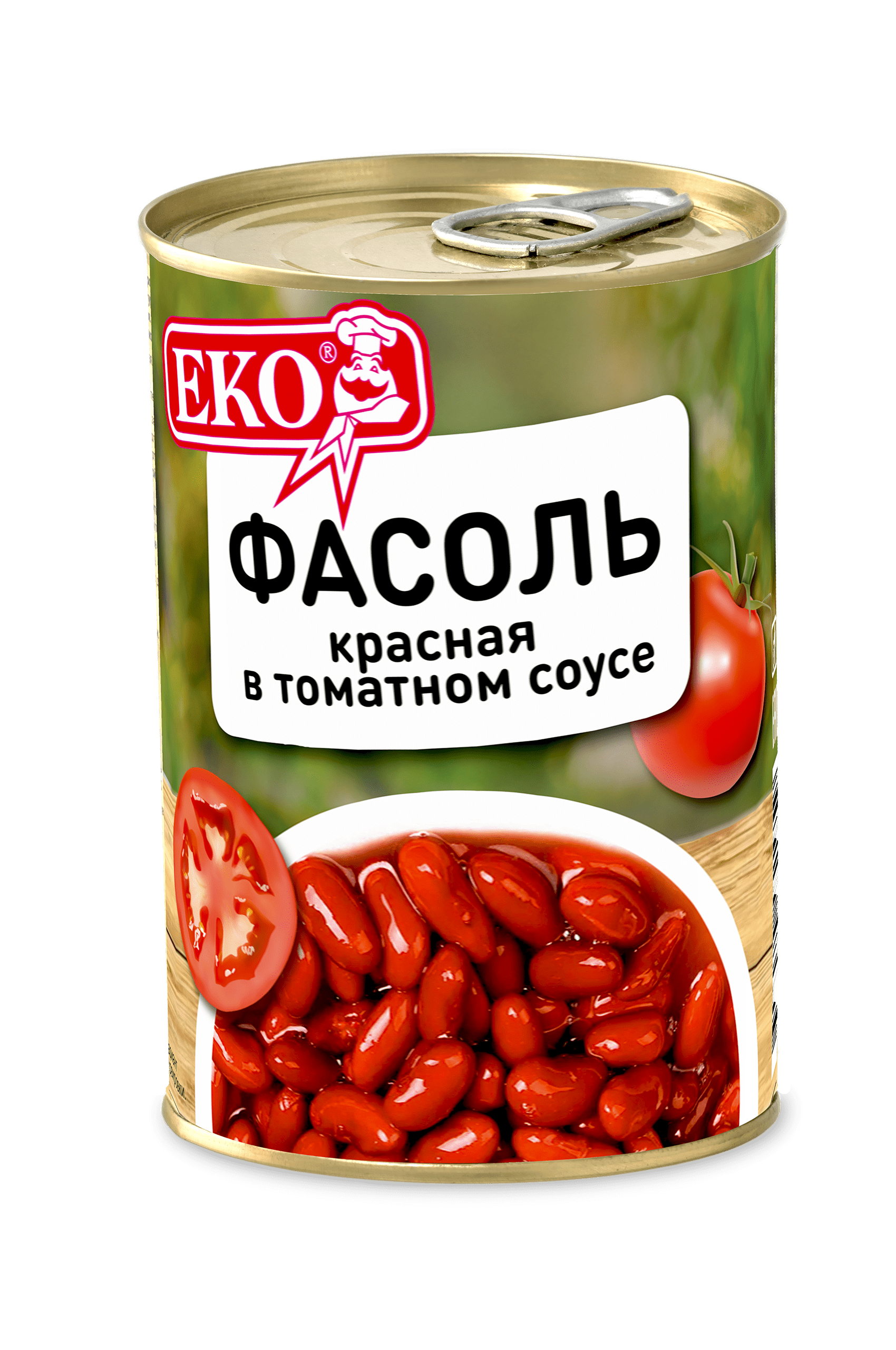 Фасоль красная натуральная — ЕКО – только натуральные овощи и специи в  составе.