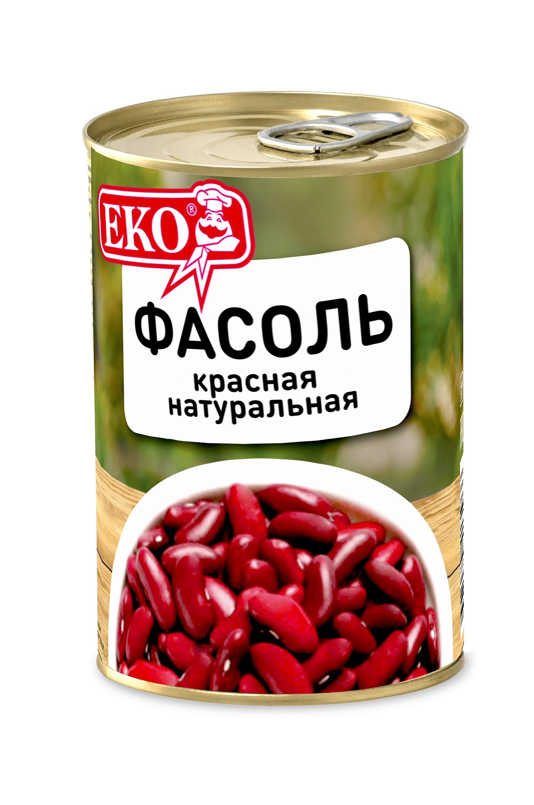 Фасоль красная натуральная — ЕКО – только натуральные овощи и специи в  составе.