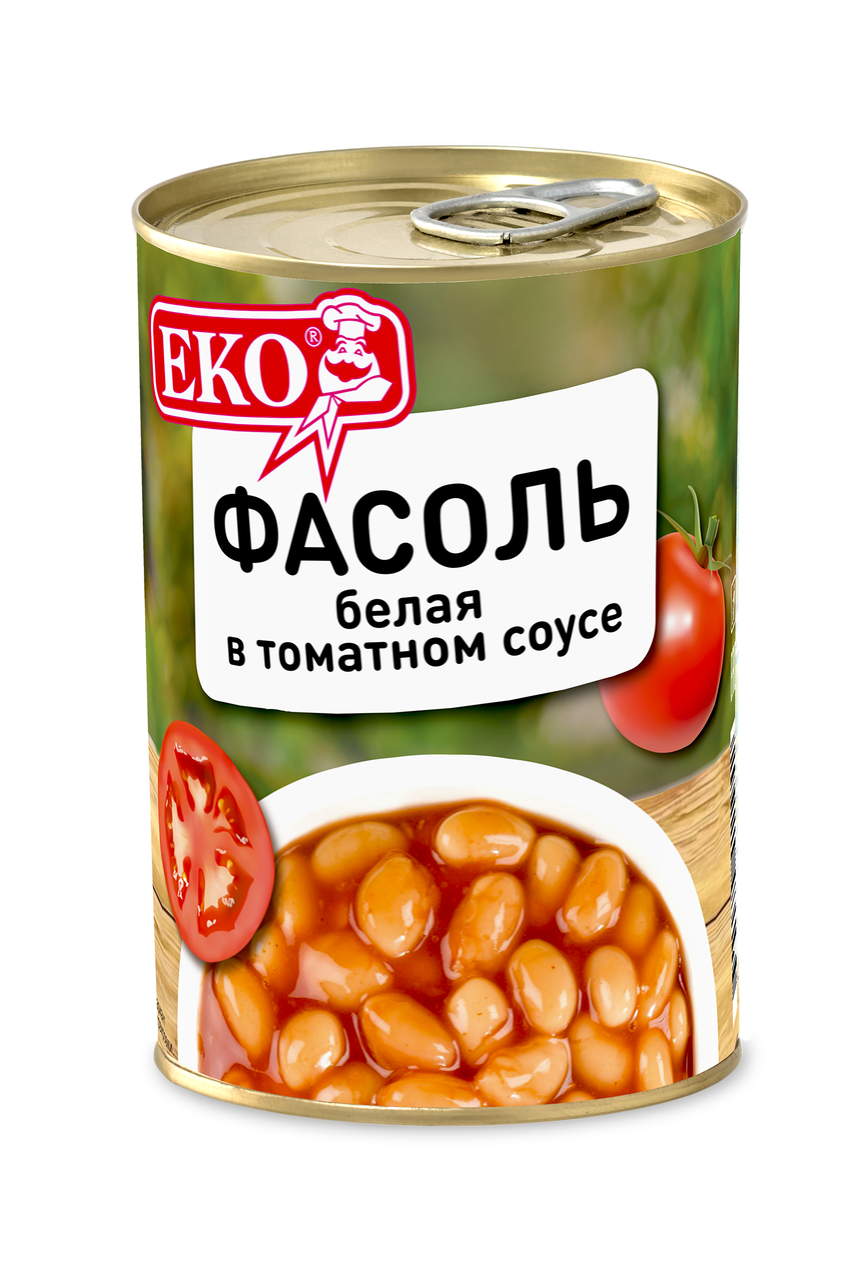 White beans in tomato sauce